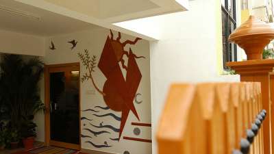 Raj Boutique Hotels, Bangalore facade hotel raj comforts near old airport road bangalore